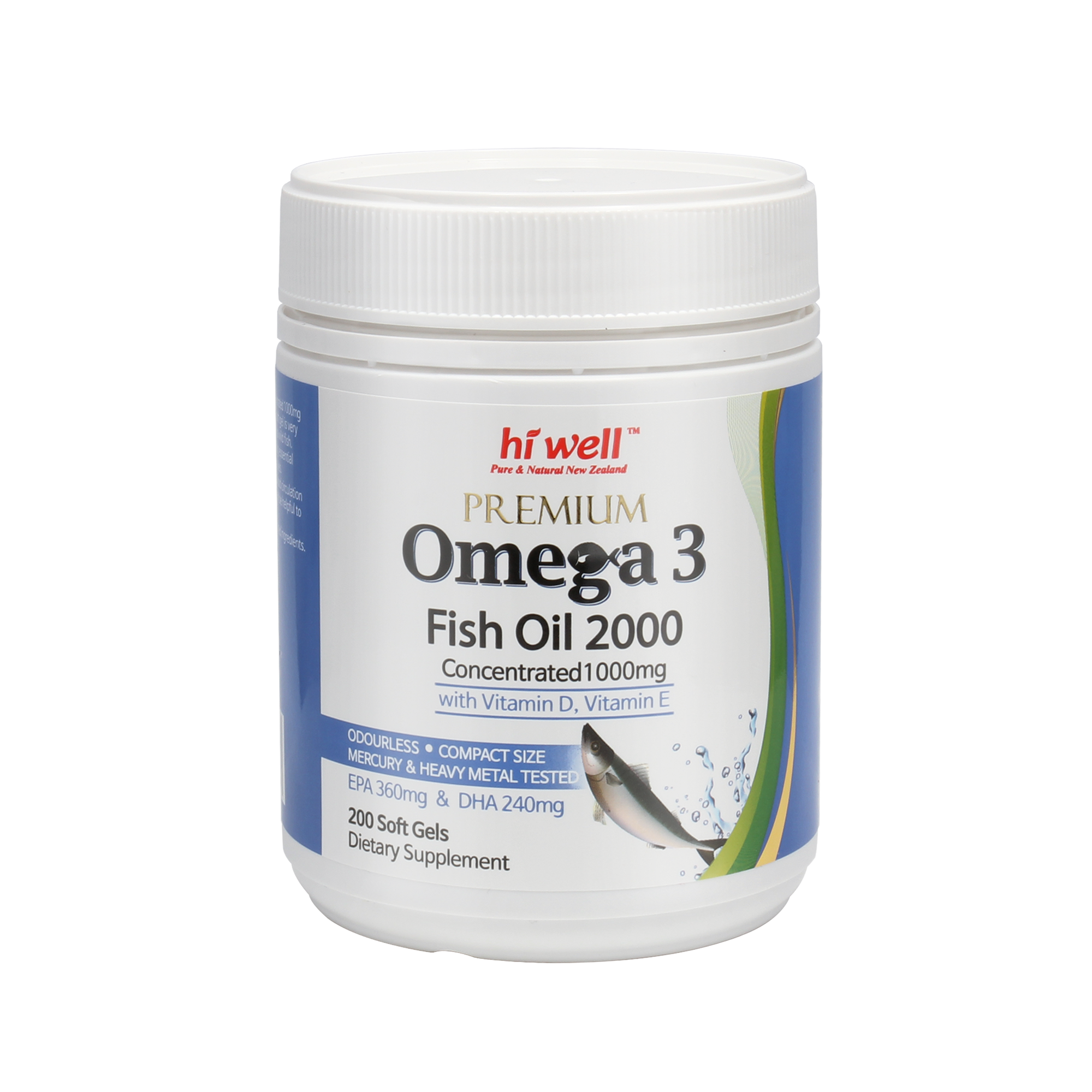 Omega 3 Fish Oil Hi Well