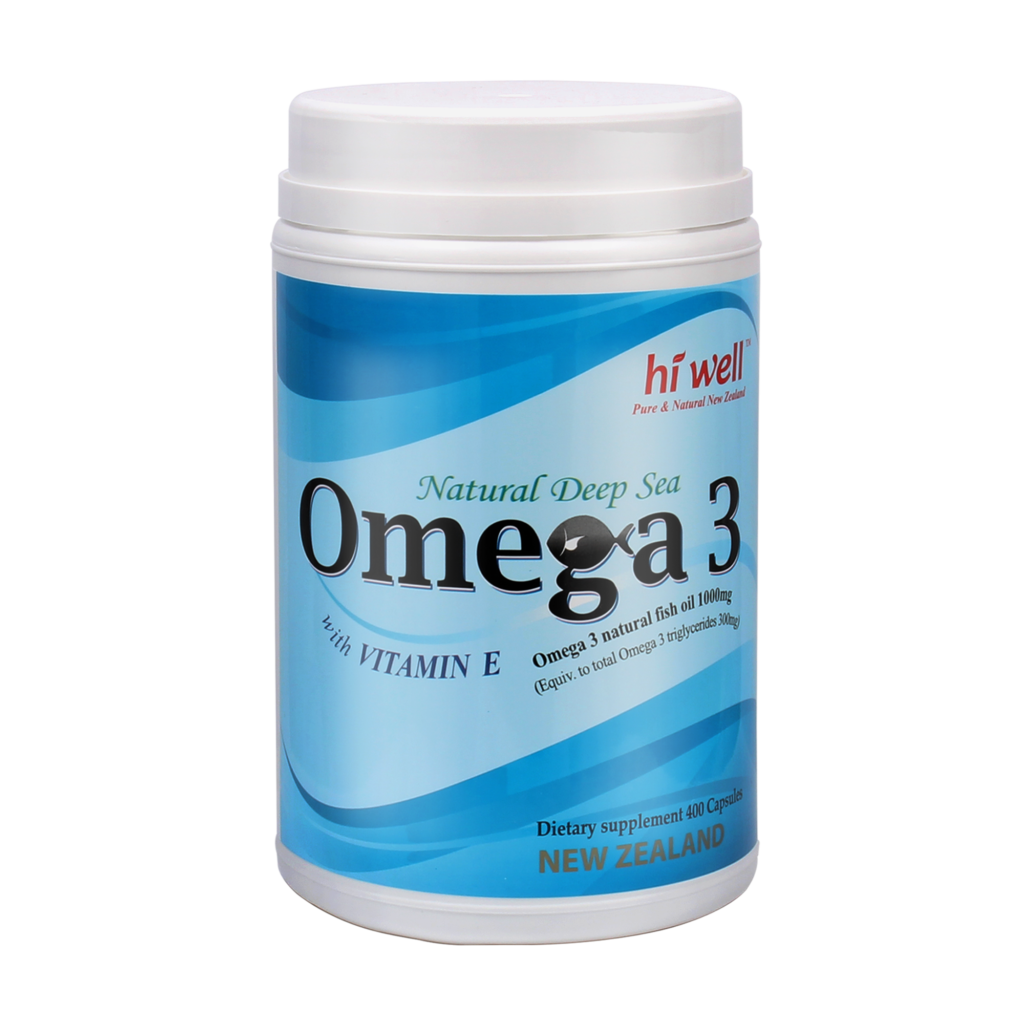 Omega 3 with Vitamin E Hi Well