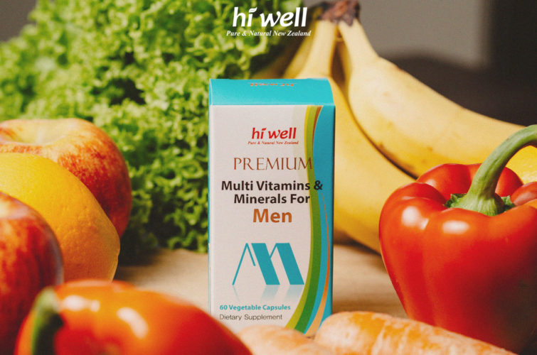 Hi Well Premium MultiVitamins and Minerals for Men